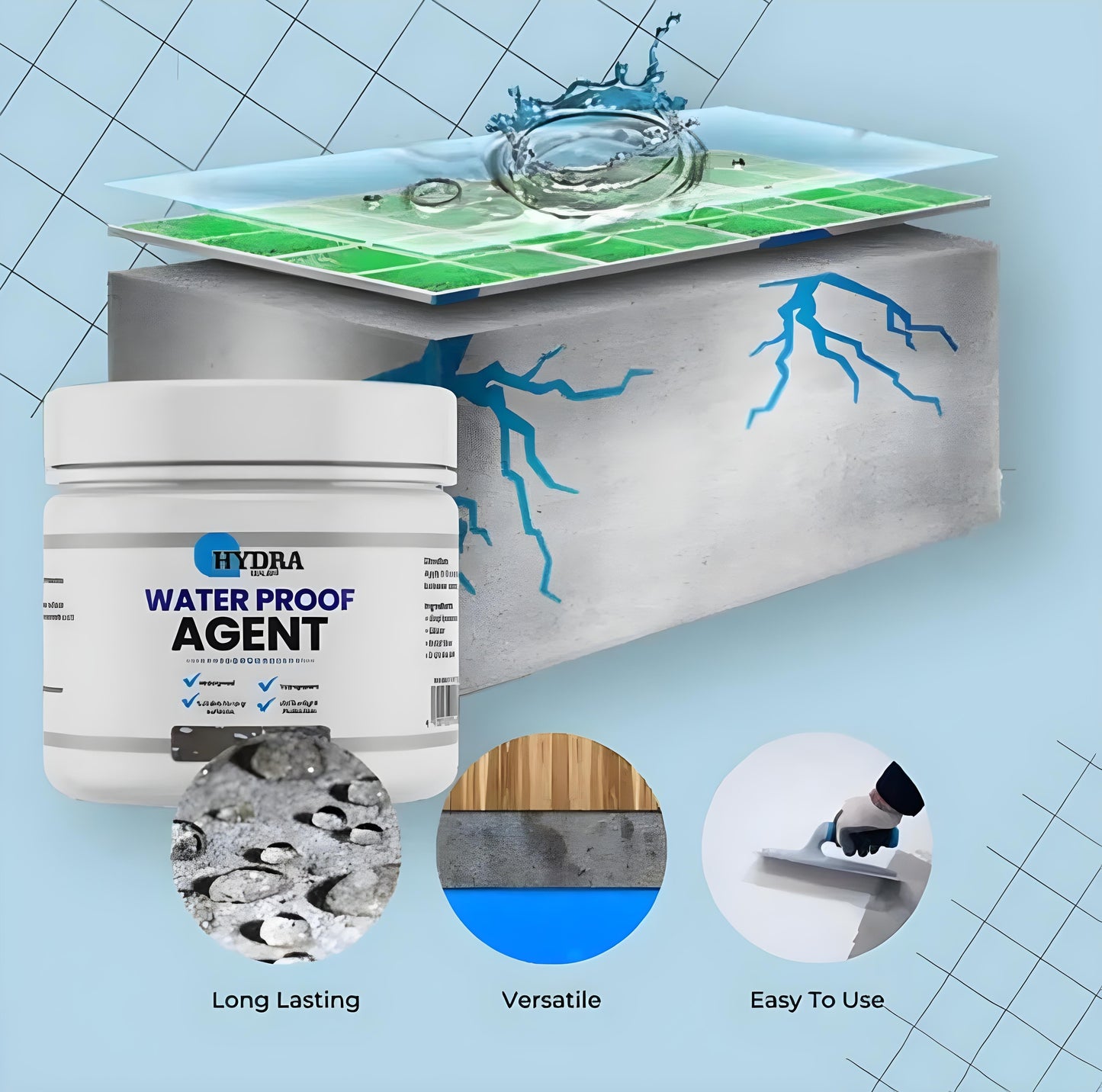 Resin Epoxy | Hydra Waterproof Agent | 100% Organic and Real